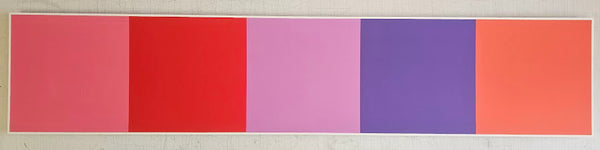 Postulate III, 2002 by Vlado Fieri - 12 X 58 Inches (Plexiglas / Acrylic)