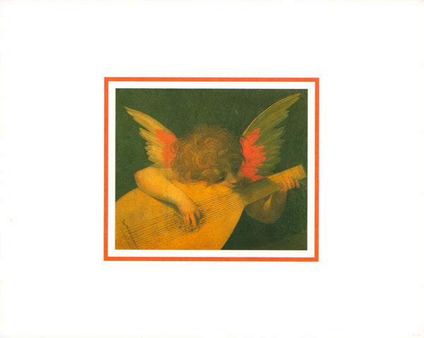 Musician Angel, 1515-20 by Fiorentino Rosso - 10 X 12 Inches (Art Print)