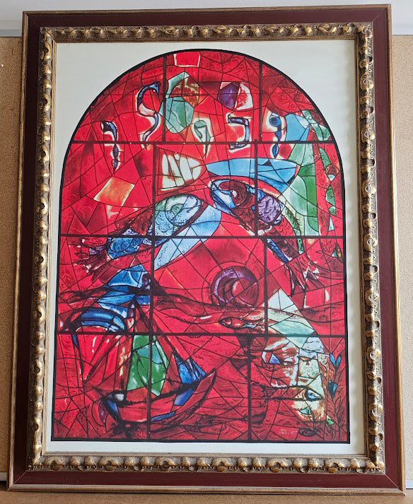 The Tribe of Zebulun by Marc Chagall - 30 X 38 Inches (Framed Giclee Canvas Ready to Hang)