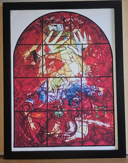 The Tribe of Judah by Marc Chagall - 27 X 35 Inches (Framed Giclee Canvas Ready to Hang)