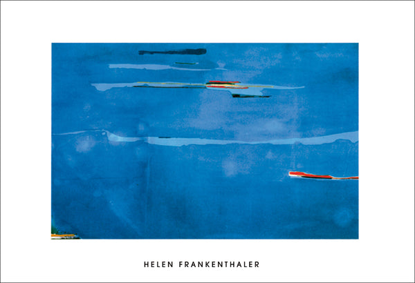 Ocean drive west # 1, 1974 by Helen Frankenthaler - 28 X 40 Inches (Silkscreen / Sérigraphie)