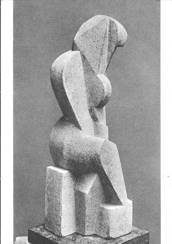Femme assise by Jacques Lipchitz - 4 X 6 Inches (10 Postcards)