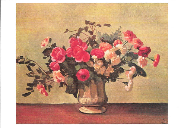Fleurs dans un Vase, 1988 by André Derain - 4 X 6 Inches (10 Postcards)