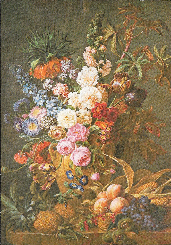 Fleurs et Fruits, 1837 by Moïse Jacobber - 4 X 6 Inches (10 Postcards)