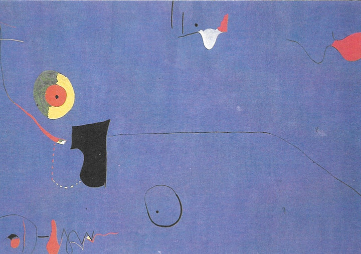 Fratellini by Joan Miro - 4 X 6 Inches (10 Postcards)