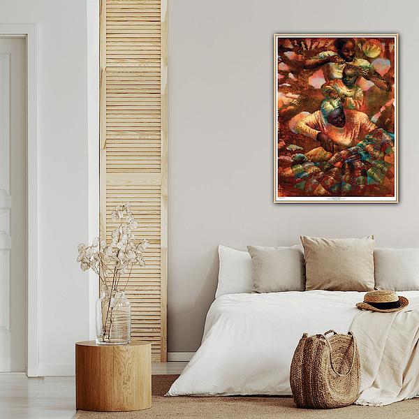 Links and Lineage by Paul Goodnight - 27 X 37 Inches (Offset
