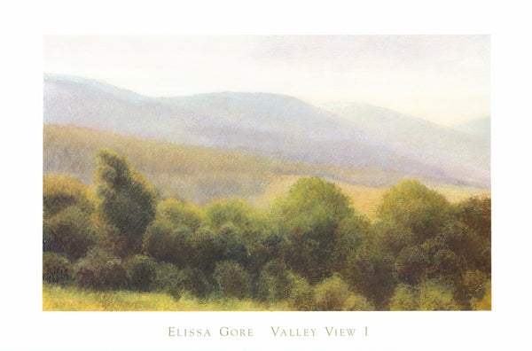 Valley View I by Elissa Gore - 24 X 36 Inches (Art Print)