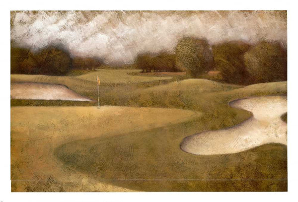 Sand Trap II by Vincent George - 27 X 39 Inches - (Art Print)