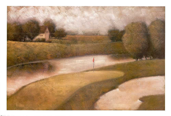 Sand Trap I by Vincent George - 27 X 39 Inches- (Art Print)