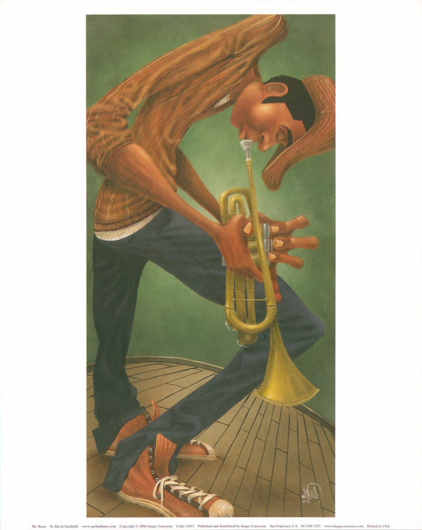 Mr. Brass by David Garibaldi - 8 X 10 Inches (Art Print)