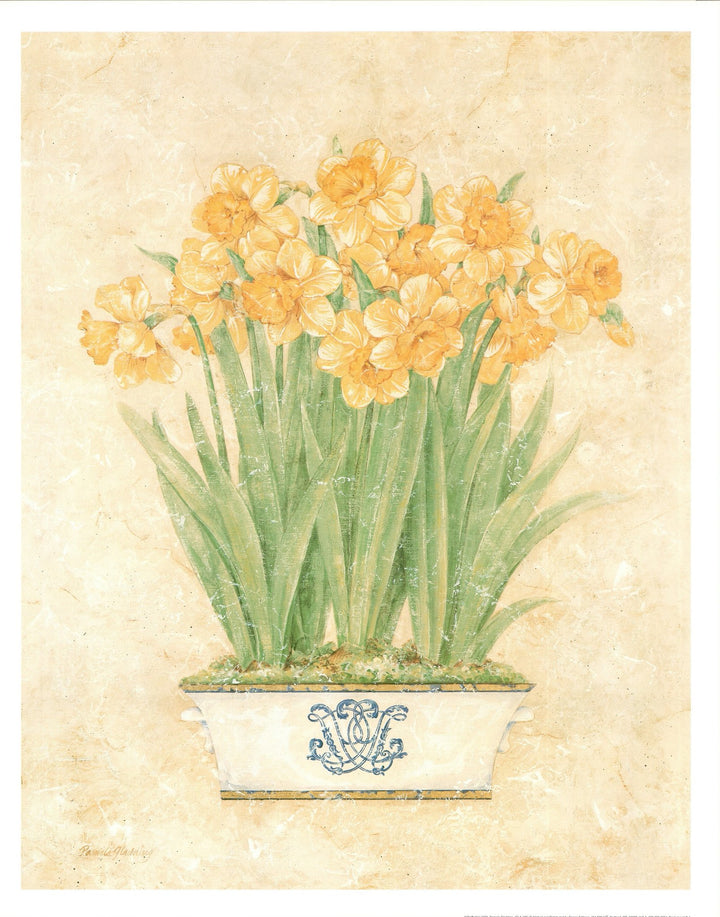 Daffodils, 1999 by Pamela Gladding - 24 X 30 Inches (Art Print)
