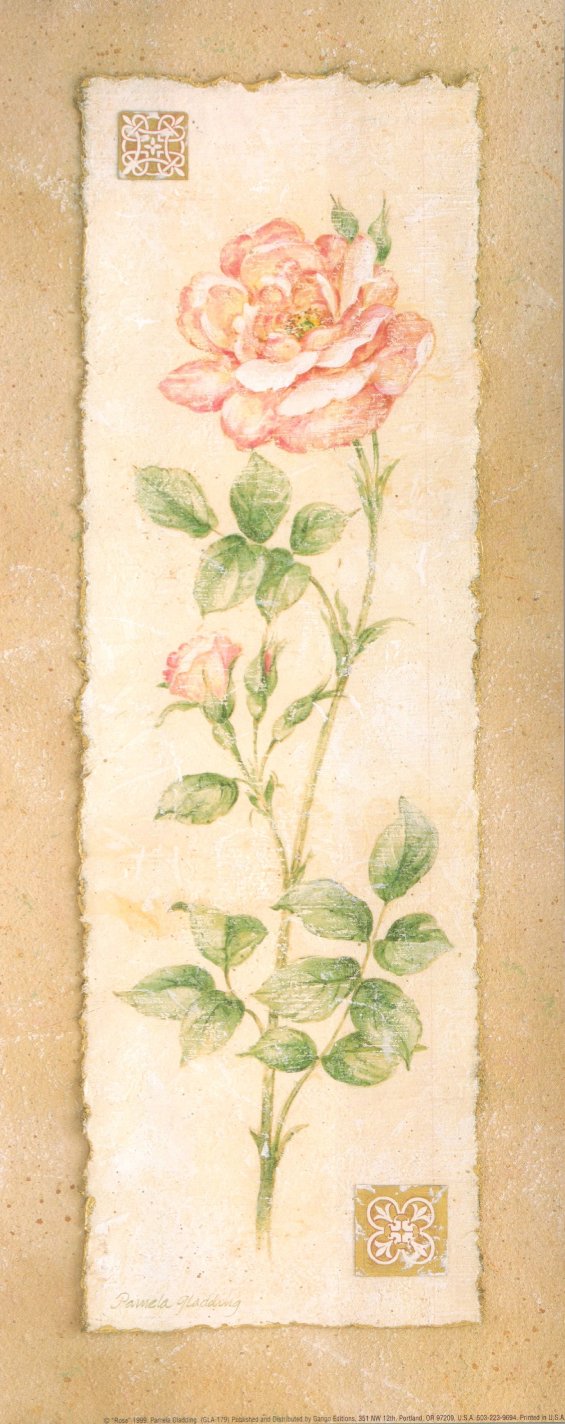 Rose by Pamela Gladding - 8 X 20 Inches (Art Print)