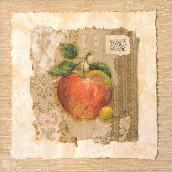American Apple by Pamela Gladding - 16 X 16 Inches (Art Print)