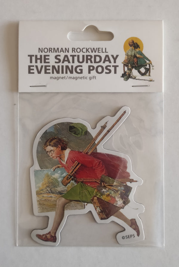 The Saturday Evening Post by Norman Rockwell (Magnetic Gift)