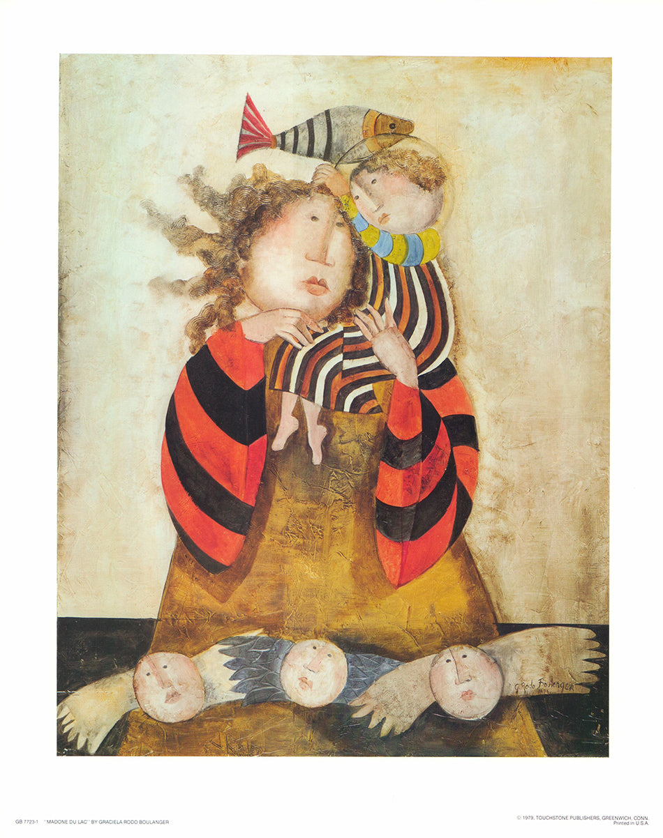 Graciela Rodo Madone du Lac by Graciela Rodo Boulanger - 14 X 17 Inches (Offset Lith ...