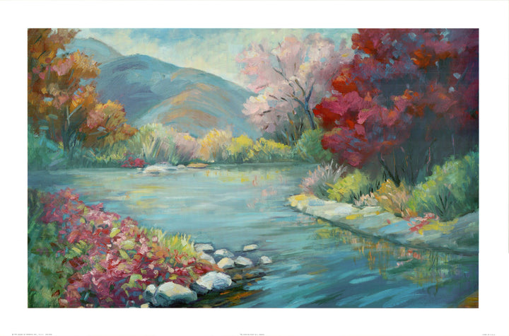The Creek has Risen by Lillian Winkler - 24 X 36 Inches (Art Print)