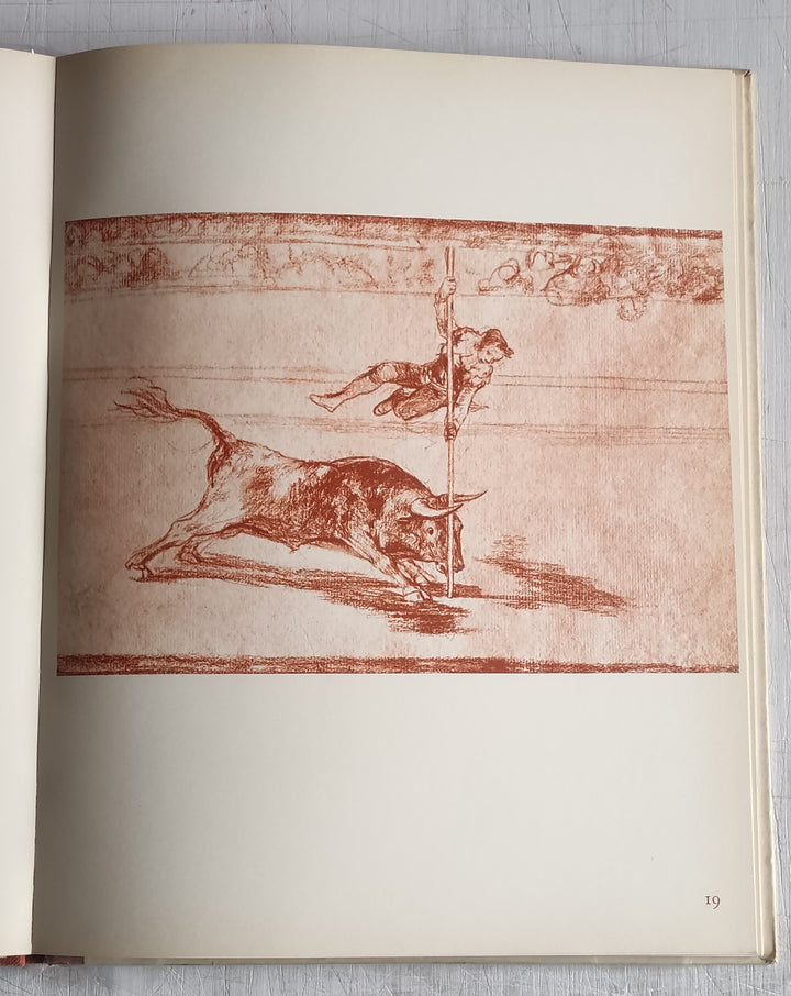 Goya dessins du musée du Prado by Gallego Julian ( Préface )(Vintage Hardcover Book 1961)