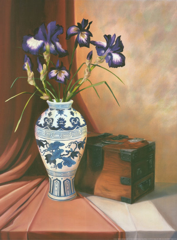 Iris I by Kenneth Grant - 18 X 24 Inches (Art Print)