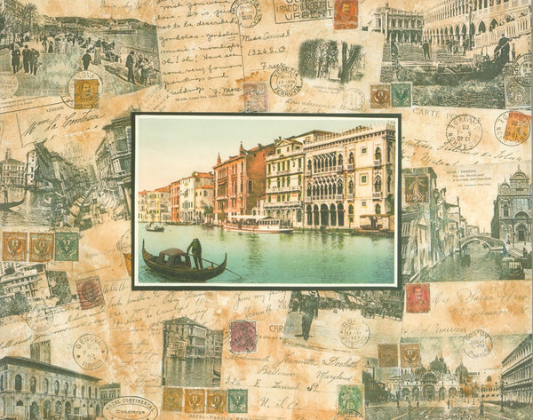 Postcards from Venice by Miles Graff - 20 X 17 Inches (Art Print)
