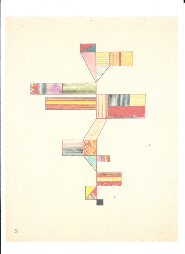 Gay, 1931 by Wassily Kandinsky - 4 X 6 Inches (10 Postcards)