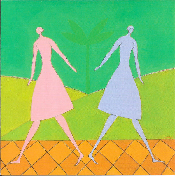 Gemini by Marie Bertrand - 6 X 6 Inches (10 Postcards)