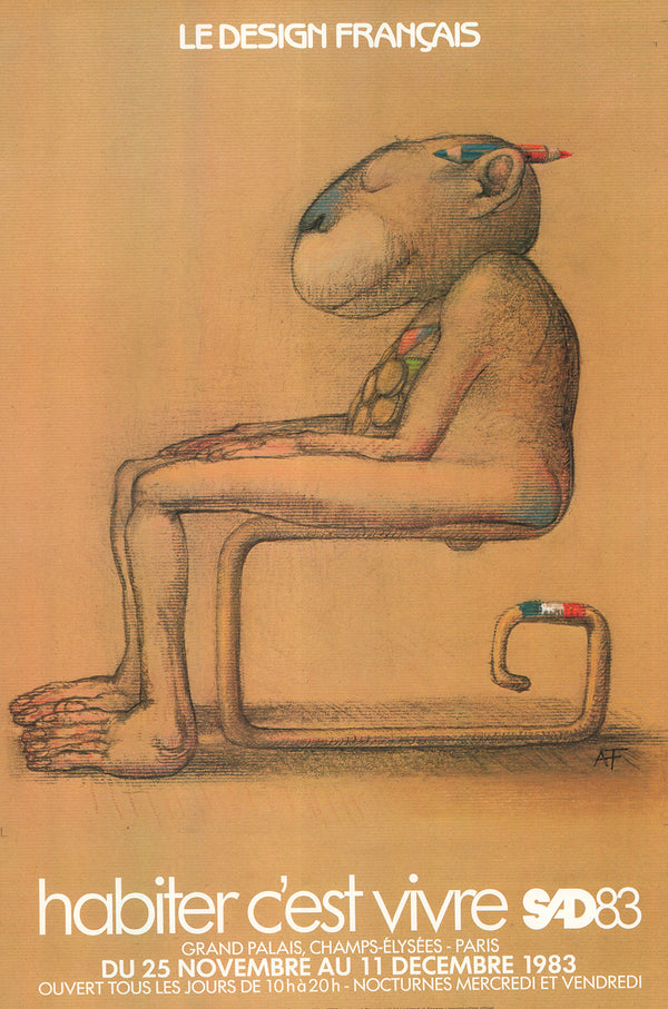 Le Design Francais by Andre Francois - 16 X 24 Inches (Offset Art Print)