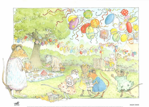 Birthday Party by Helen Craig - 20 X 28 Inches (Art Print)