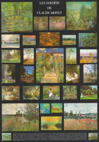 Gardens, 1992 by Claude Monet - 28 X 40 Inches (Art Print)