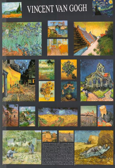 Composite Poster by Vincent Van Gogh - 28 X 40 Inches (Offset Lithogra ...
