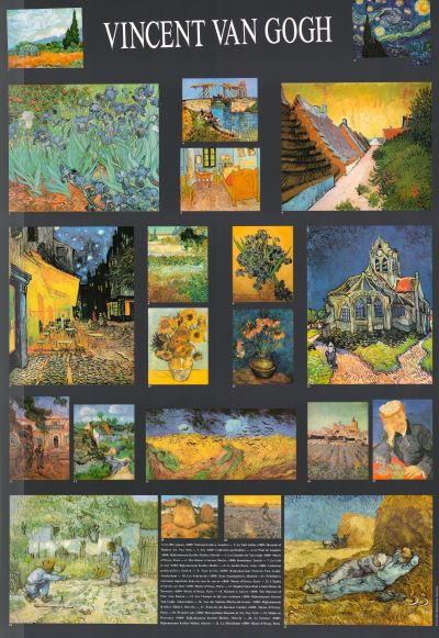 Composite Poster by Vincent Van Gogh - 28 X 40 Inches (Art Print)