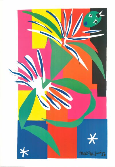 Danseuse Créole, 1950 by Henri Matisse - 28 X 40 Inches (Art Print)
