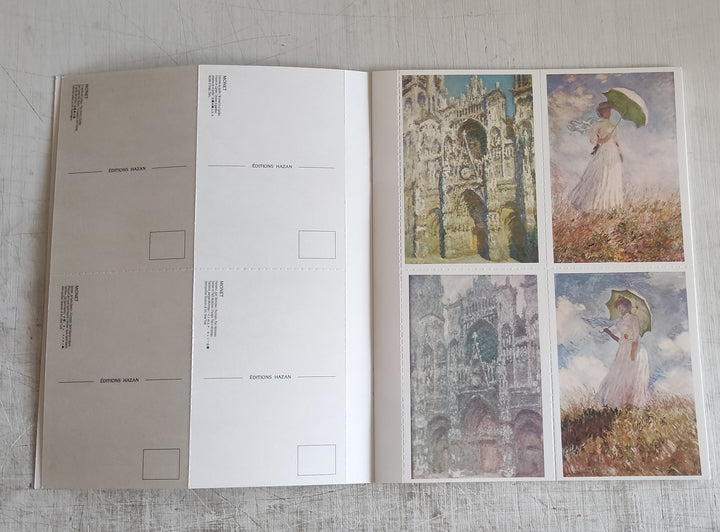 Claude Monet - Book of 24 Postcards (9 X 11.75 inches)