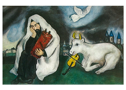 Solitude, 1933 by Marc Chagall - 4 X 6 Inches (10 Postcards)