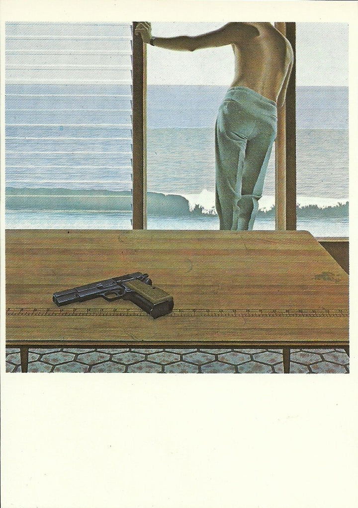 Pacifique, 1967 by Alex Colville - 4 X 6 Inches (PostCard / Carte Simple)