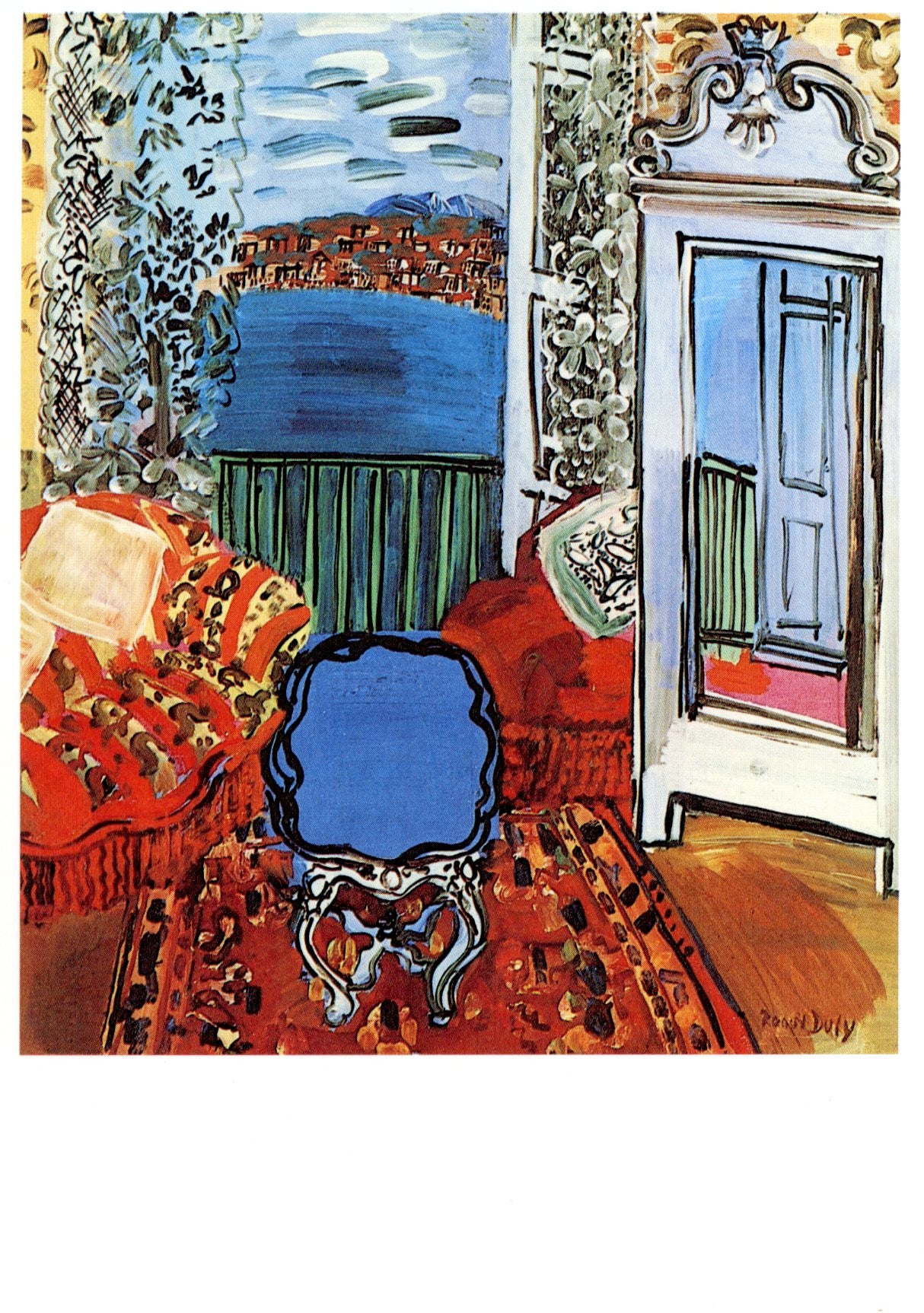 Window at Nice, 1929 by Raoul Dufy - 4 X 6 Inches (10 Postcards ...