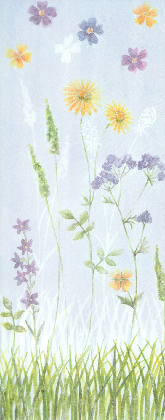 Backyard Bloom III by David Hedley - 8 X 20 Inches (Art Print)