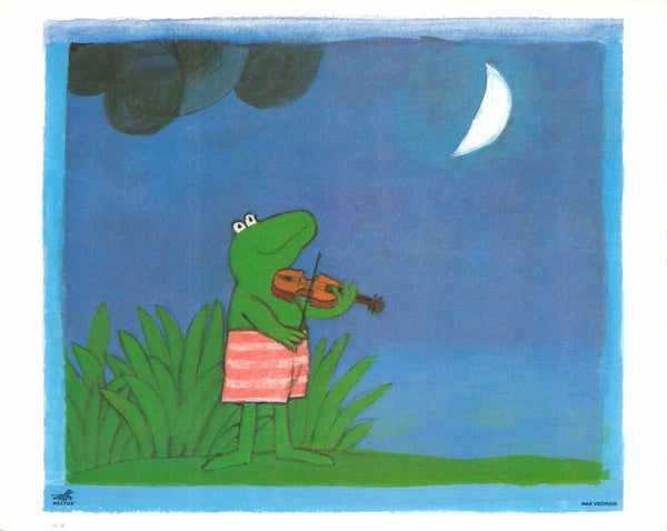 Frog in Love, 1989 by Max Velthuijs - 10 X 12 Inches (Art Print)