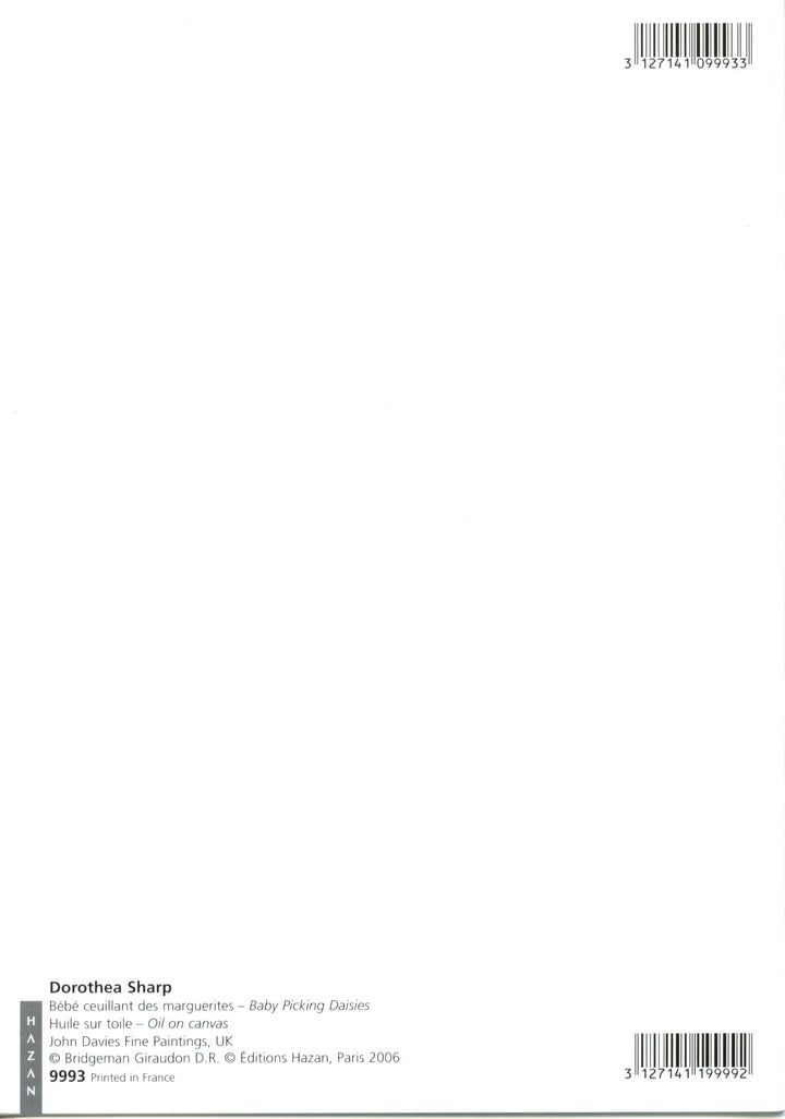 Back cover of a book with text and a barcode on a white background