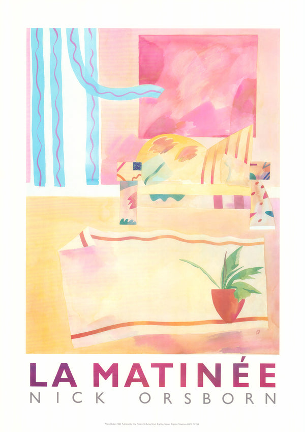 La Matinée by Nick Orsborn - 25 X 36 Inches (Original Hand Printed Serigraph)