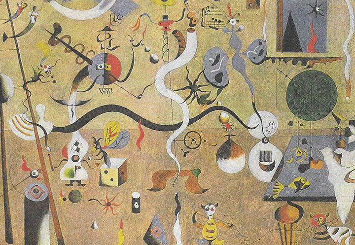 Arlequin's Carnival, 1925 by Joan Miro - 4 X 6 Inches (10 Postcards)