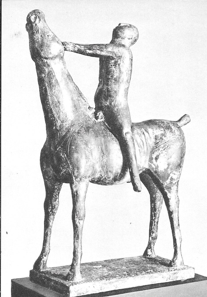 Horse and Rider by Marino Marini - 4 X 6 Inches (10 Postcards)
