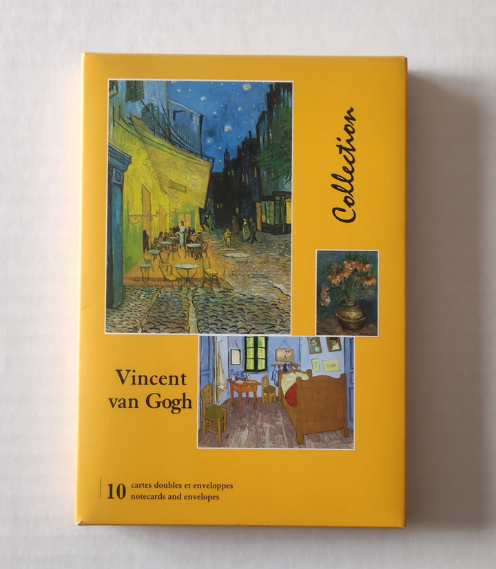Set of 10 Notecards with Envelopes by Vincent van Gogh - 5 X 7 Inches (10 Note Cards)