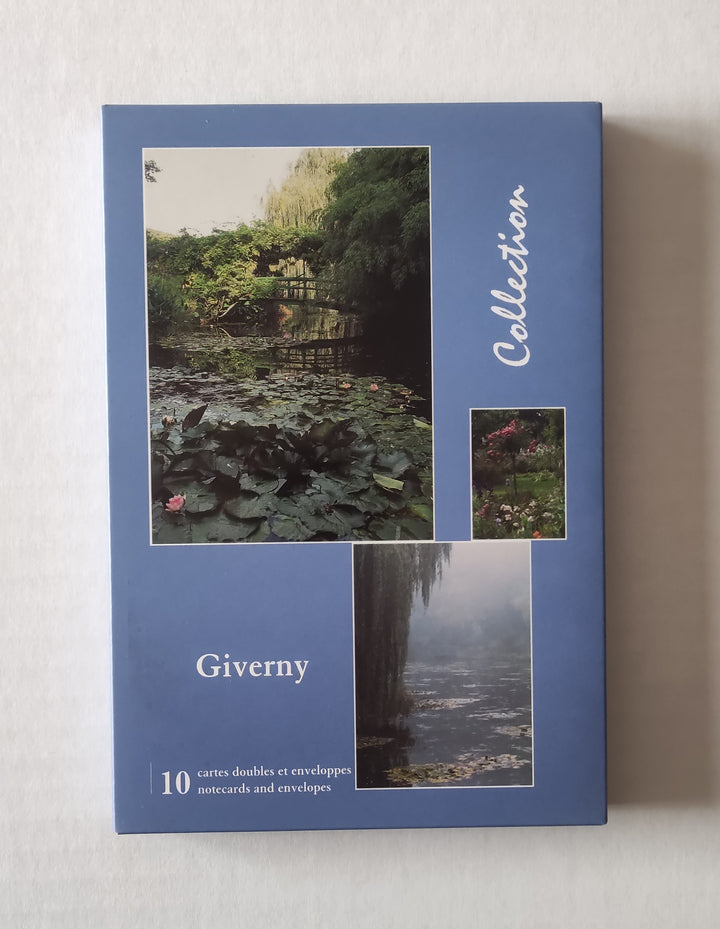 Set of 10 Notecards with Envelopes at Giverny - 5 X 7 Inches (10 Note Cards)