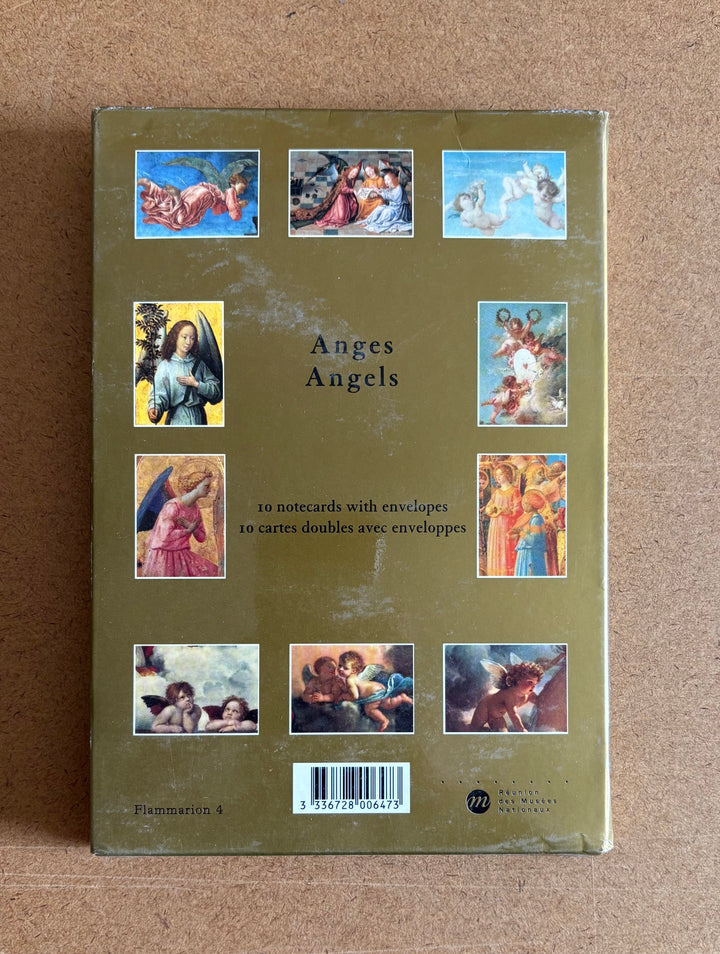 Set of 10 Notecards with Envelopes of Angels - 5 X 7 Inches (10 Note C ...