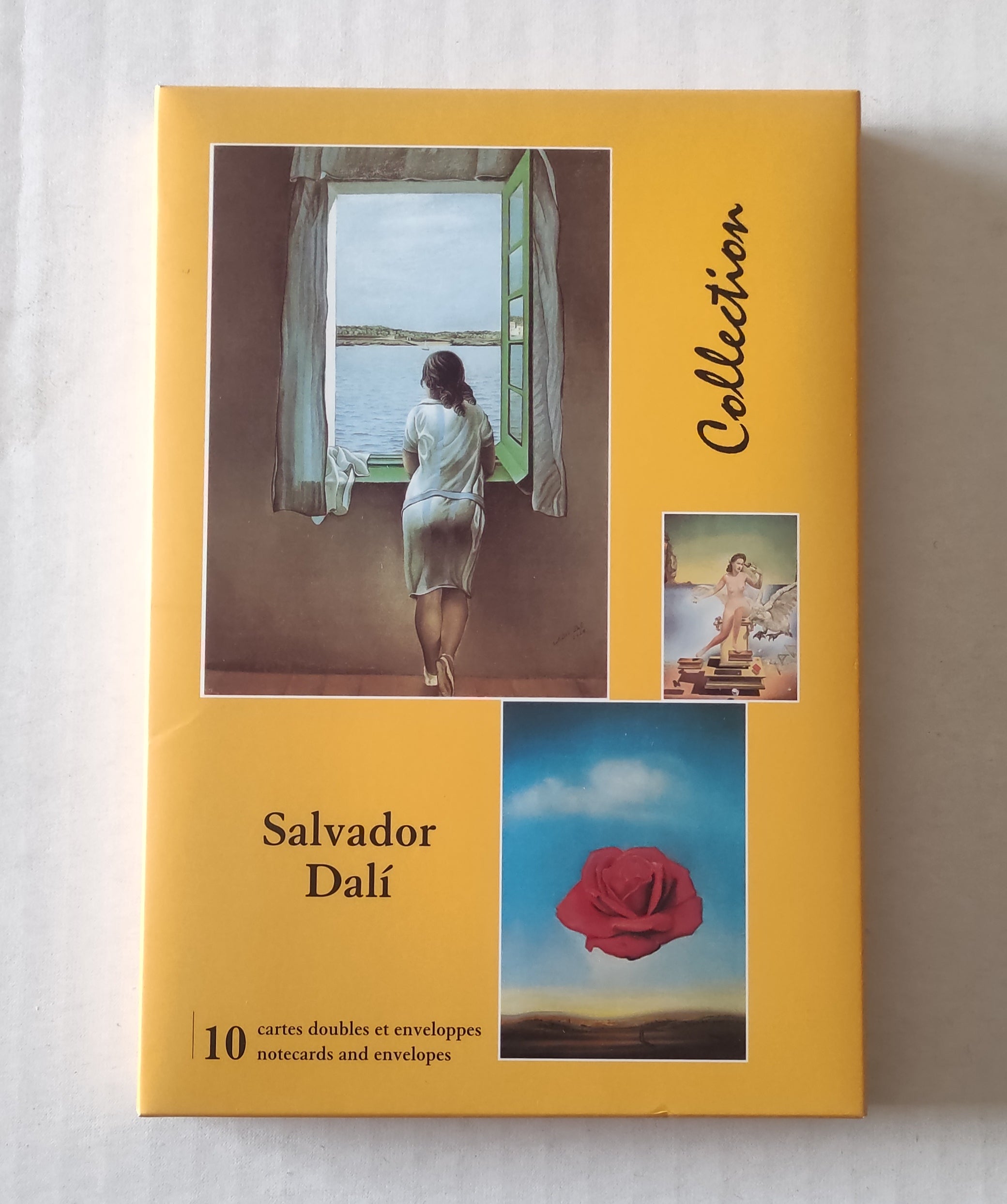 Ensemble de 10 cartes de notes avec enveloppes de Salvador Dali - 5 X ...