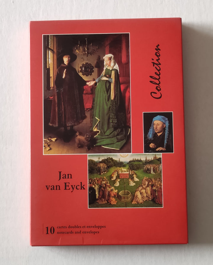 Set of 10 Notecards with Envelopes by Jan van Eyck - 5 X 7 Inches (10 Note Cards)