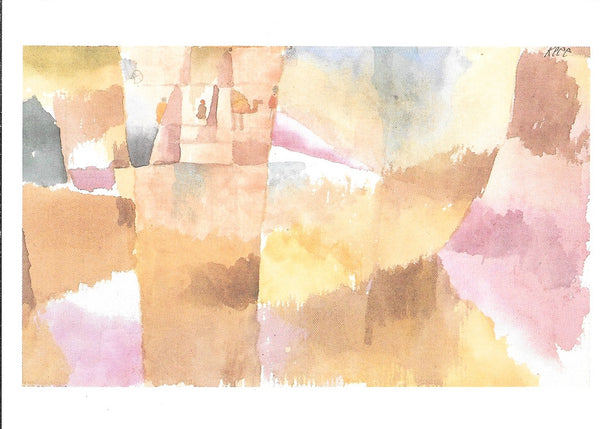 In Front of the Kairouan Gate by Paul Klee - 4 X 6 Inches (10 Postcards)