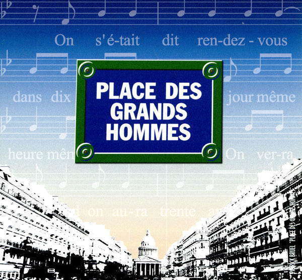Place des Grands Hommes - 6 X 6 Inches (10 Postcards)