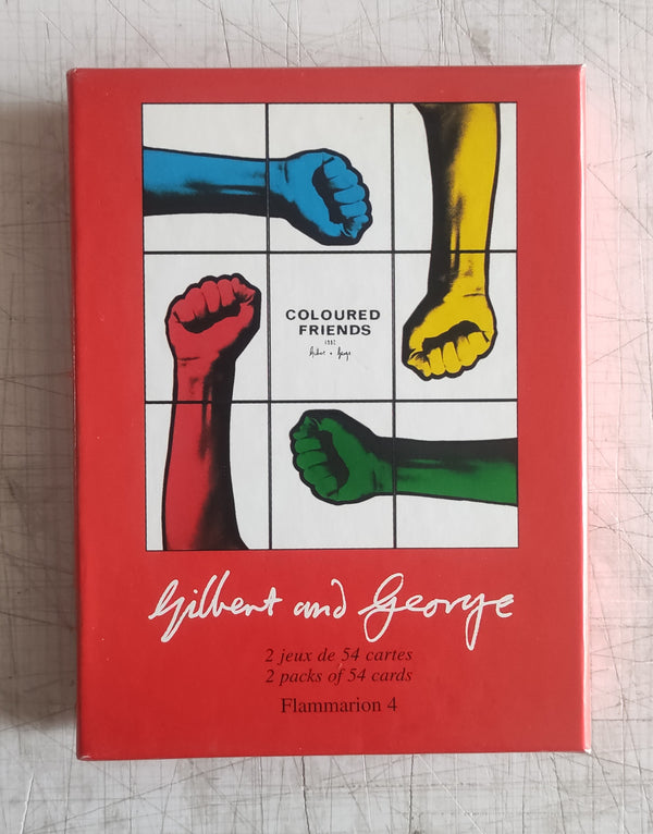 Coloured Friends by Gilbert and George - 2 packs of 54 cards