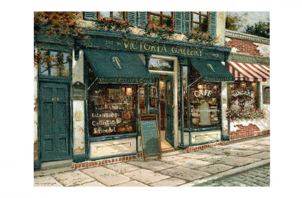 Victoria Gallery by M. Keyhani - 24 X 36 Inches (Art Print)